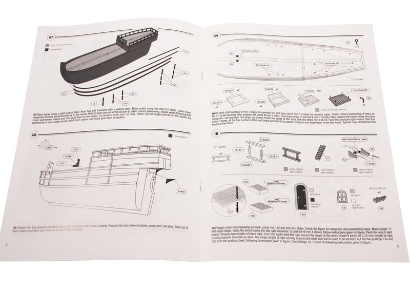 AMATI Nina 1:135 kit