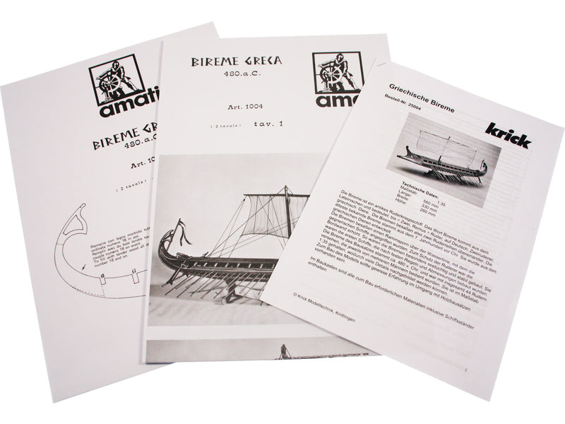 AMATI Řecká Biréma 1:35 kit