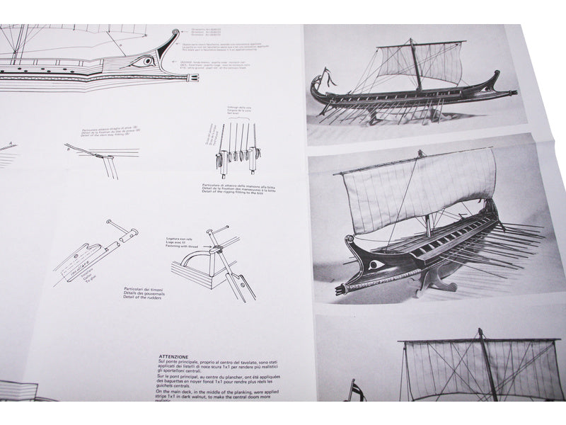 AMATI Řecká Biréma 1:35 kit