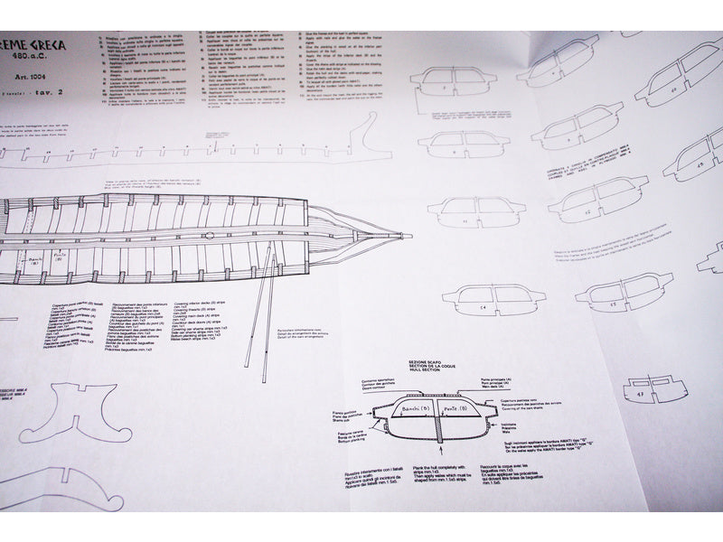 AMATI Řecká Biréma 1:35 kit