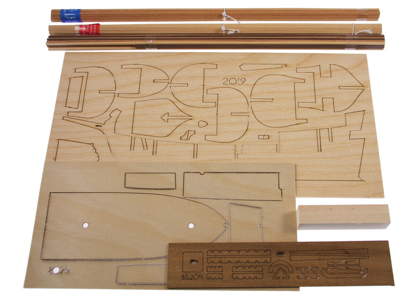 AMATI Polacca benátská loď 1750 kit