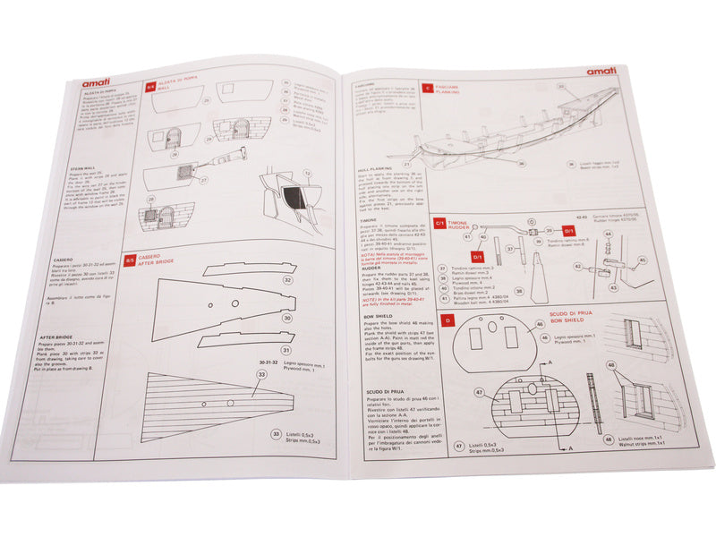 AMATI Řecká Galeotta 1821 1:65 kit