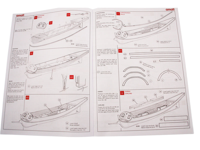 AMATI Řecká Galeotta 1821 1:65 kit