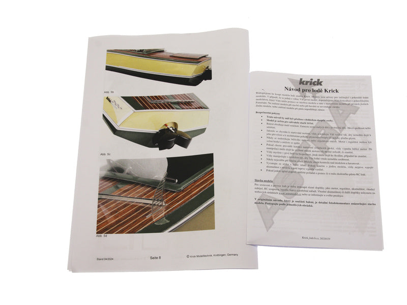 Krick Classic Jet sportovní člun kit