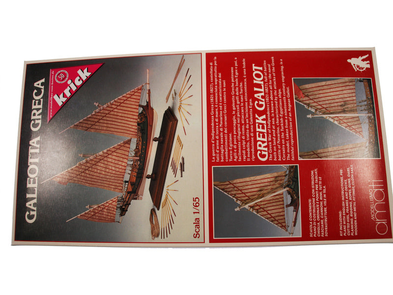 AMATI Řecká Galeotta 1821 1:65 kit