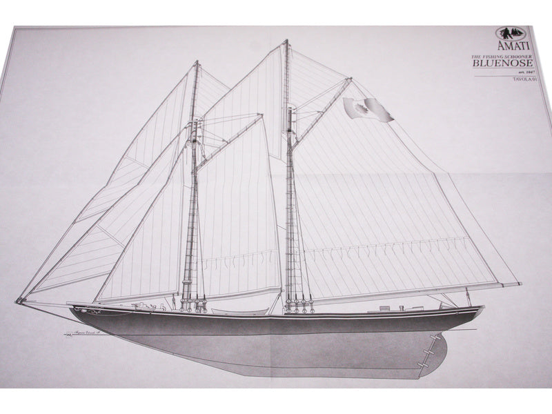 AMATI Bluenose škuner 1921 1:100 kit