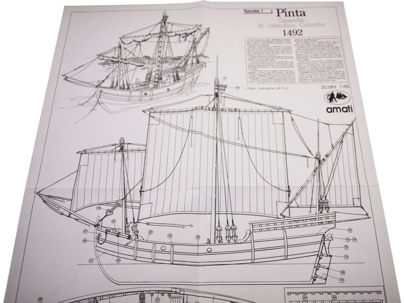 AMATI Pinta karavela 1492 1:65 kit