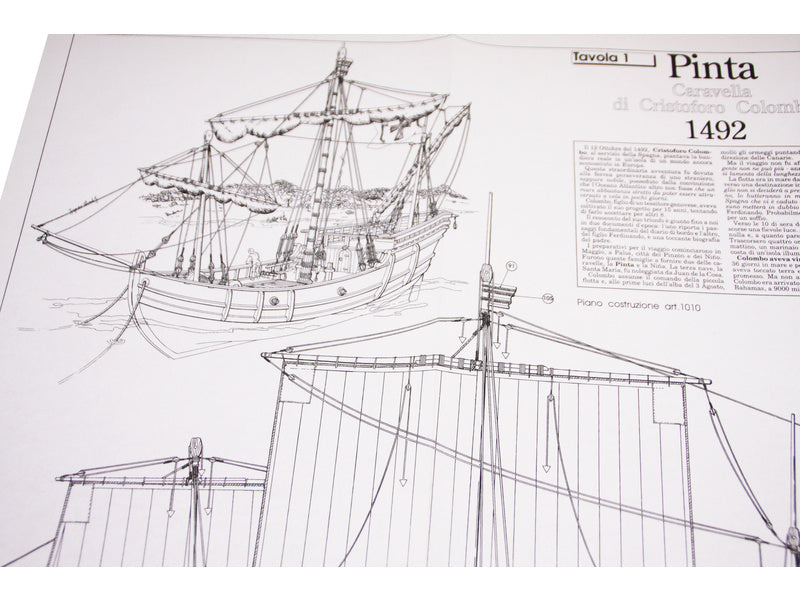 AMATI Pinta karavela 1492 1:65 kit