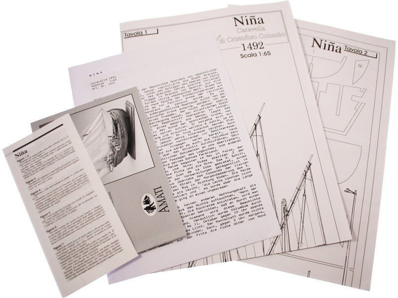 AMATI Nina karavela 1492 1:65 kit