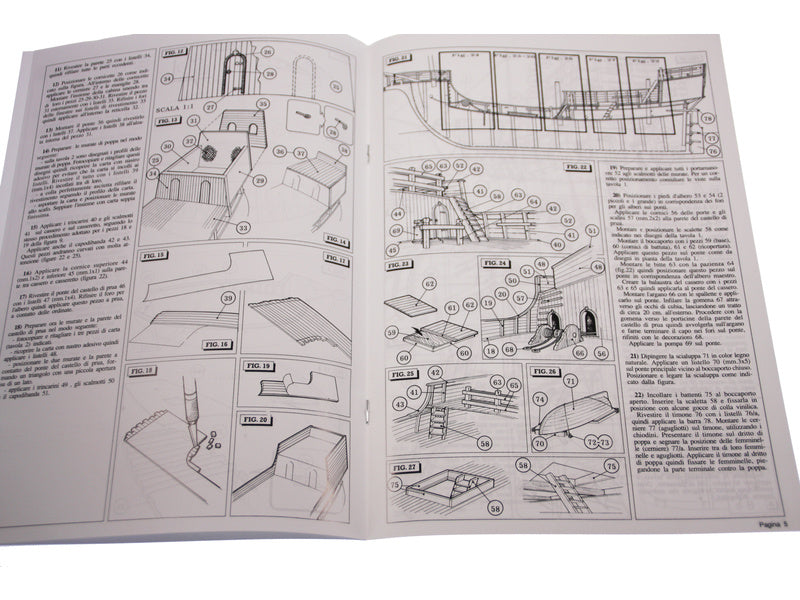 AMATI Santa Maria karavela 1492 1:65 kit