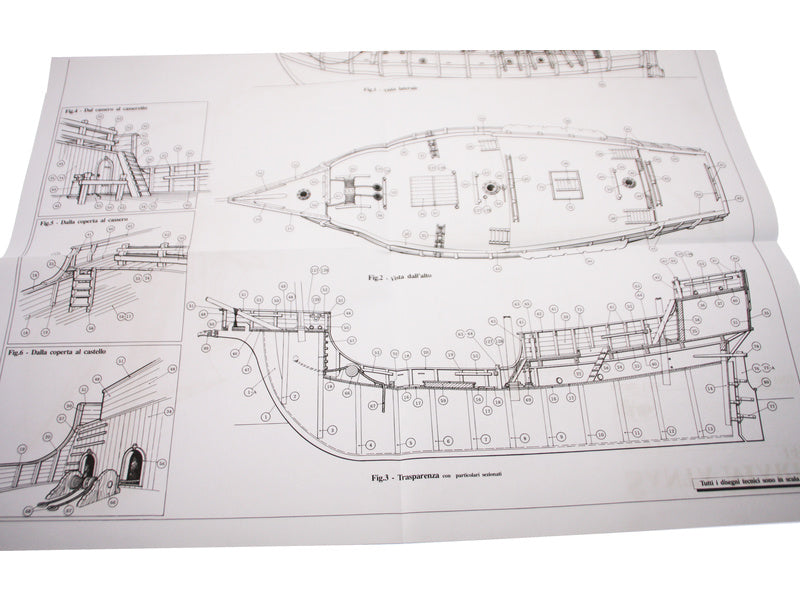 AMATI Santa Maria karavela 1492 1:65 kit