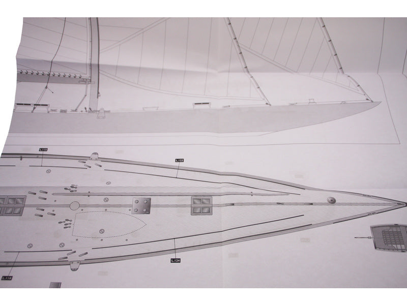 AMATI Endeavour plachetnice 1934 1:35 kit