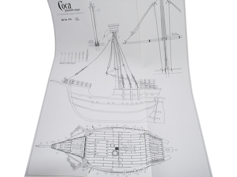 AMATI Coca - Karacke 15. století 1:60 kit