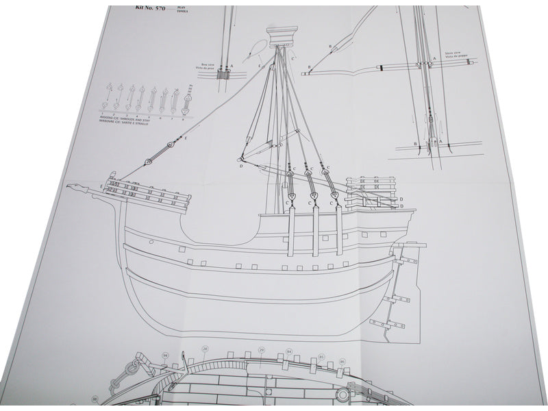 AMATI Coca - Karacke 15. století 1:60 kit