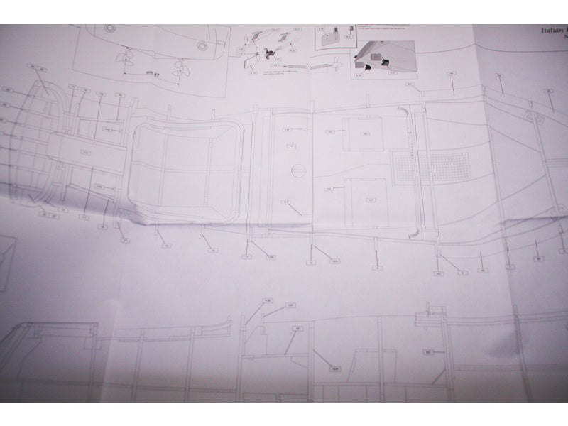 AMATI Aquarama italský sportovní člun 1:10 kit