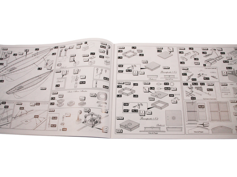 AMATI Dorade plachetnice Fastnet cup 1931 1:20 kit
