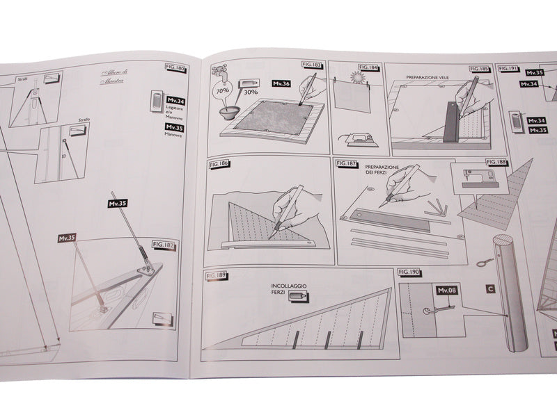 AMATI Dorade plachetnice Fastnet cup 1931 1:20 kit