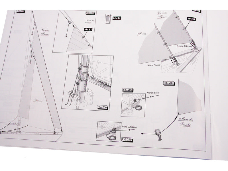 AMATI Dorade plachetnice Fastnet cup 1931 1:20 kit
