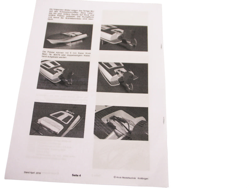 AMATI Bellezza Sportovní člun 1:8 kit