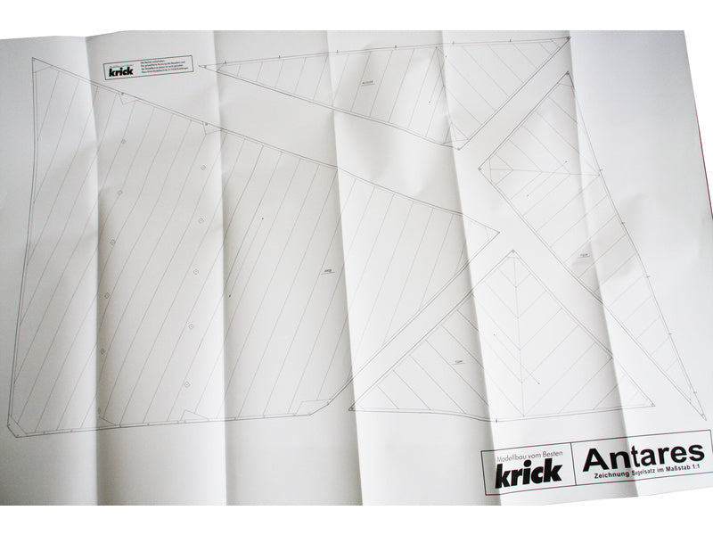 Krick Antares plachetnice kit