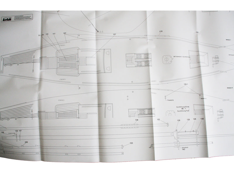 Krick Antares plachetnice kit