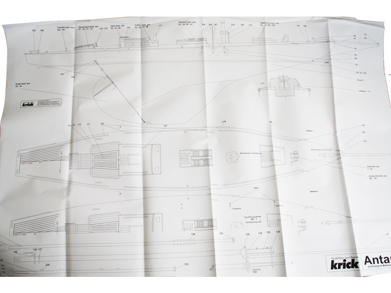 Krick Antares plachetnice kit