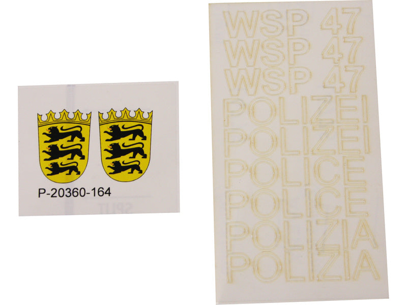 Krick Policejní člun WSP47 kit