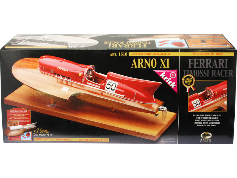 AMATI Arno XI Racer závodní člun 1960 1:8 kit