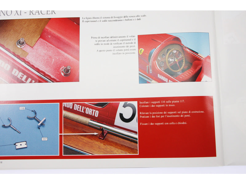 AMATI Arno XI Racer závodní člun 1960 1:8 kit