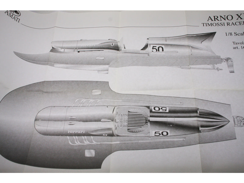 AMATI Arno XI Racer závodní člun 1960 1:8 kit