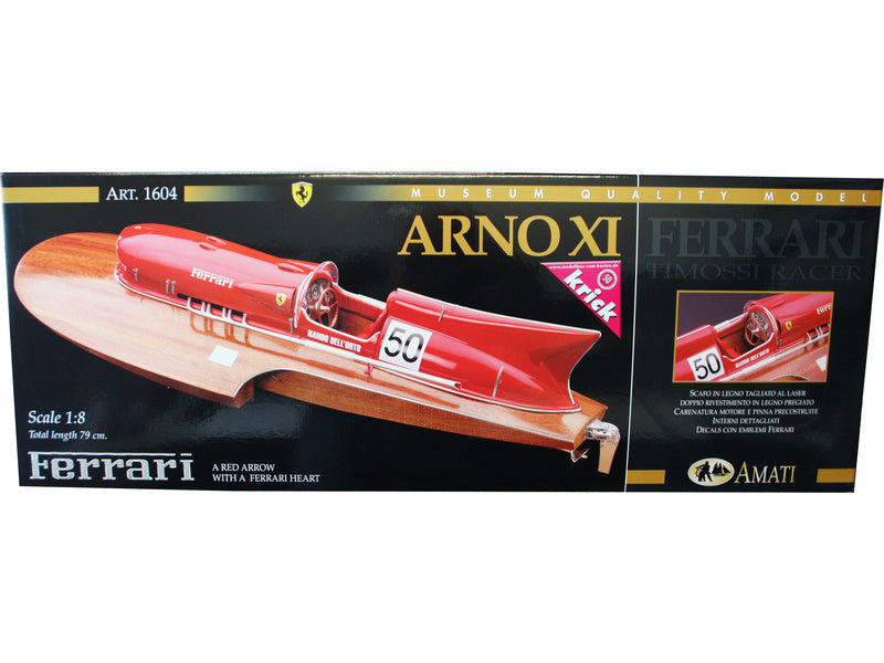 AMATI Arno XI Ferrari závodní člun 1:8 kit