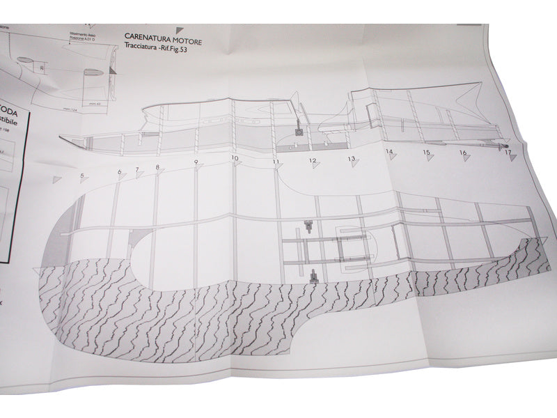 AMATI Arno XI Ferrari závodní člun 1:8 kit