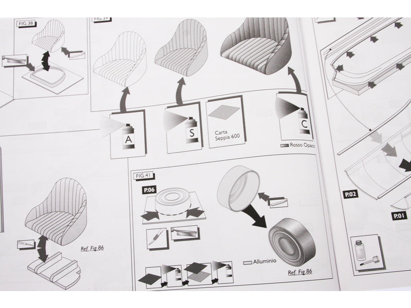AMATI Arno XI Ferrari závodní člun 1:8 kit