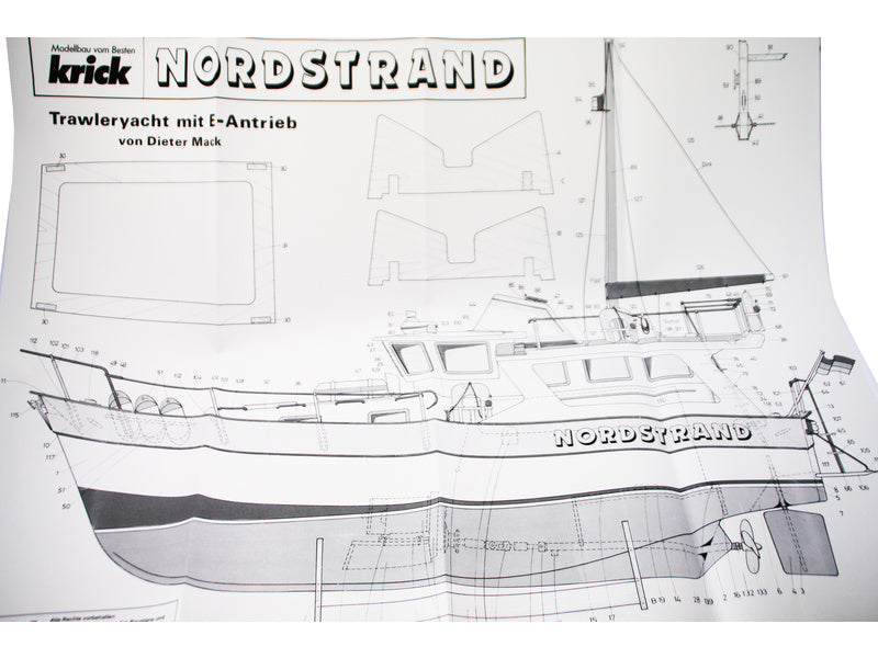 Krick Motorová jachta Nordstrand kit