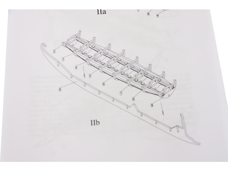 Dušek Řecká biréma 600 př.n.l. 1:72 kit