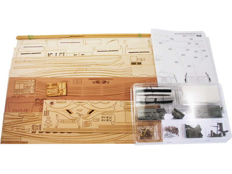 Dušek Holandská státní jachta 17st. 1:48 kit