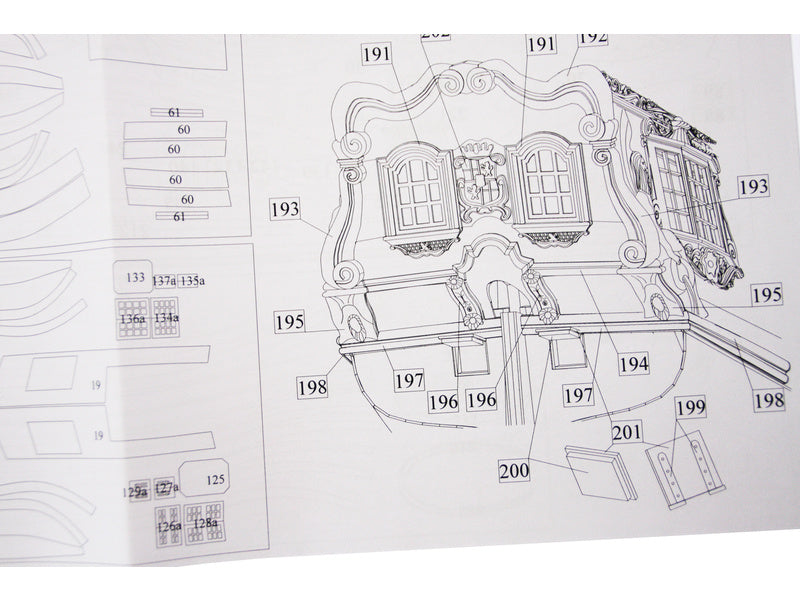 Dušek Holandská státní jachta 17st. 1:48 kit