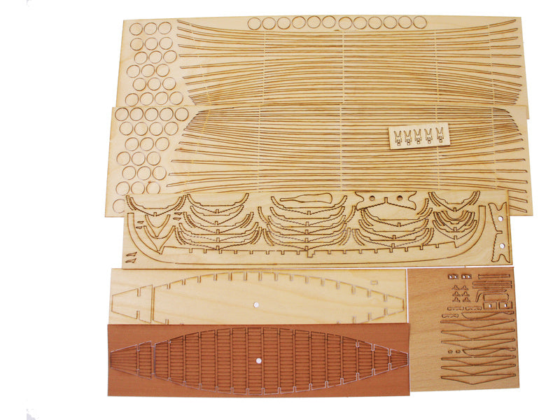 Dušek Vikingská loď Gokstad 1:72 kit