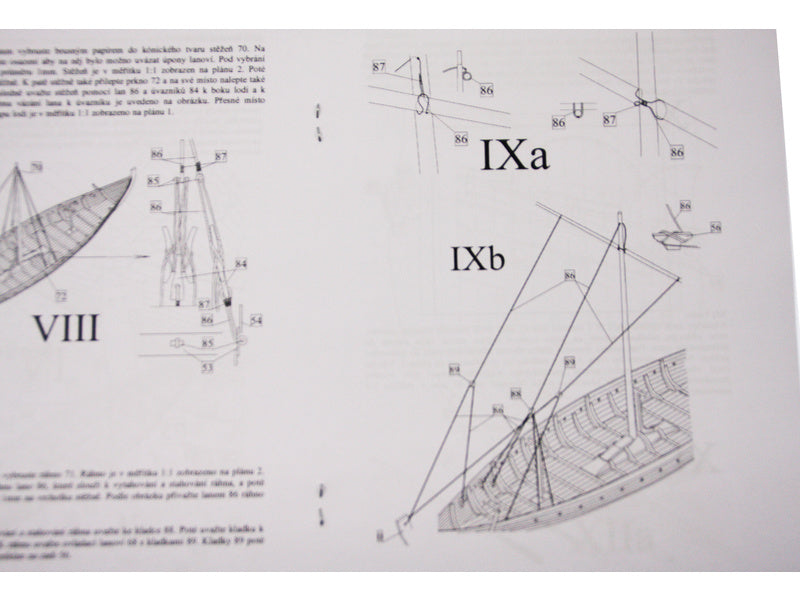 Dušek Vikingská loď Gokstad 1:72 kit