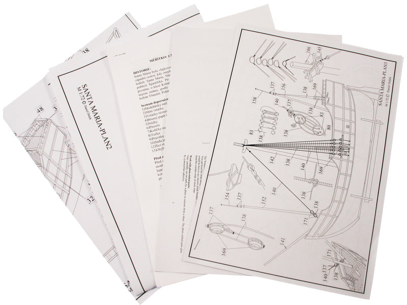 Dušek Santa Maria 1492 1:72 kit