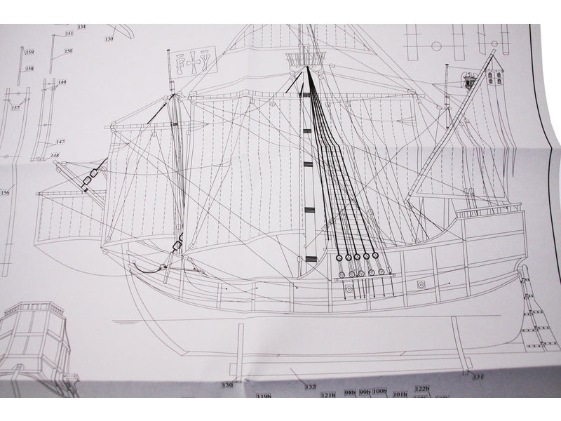 Dušek Santa Maria 1492 1:72 kit