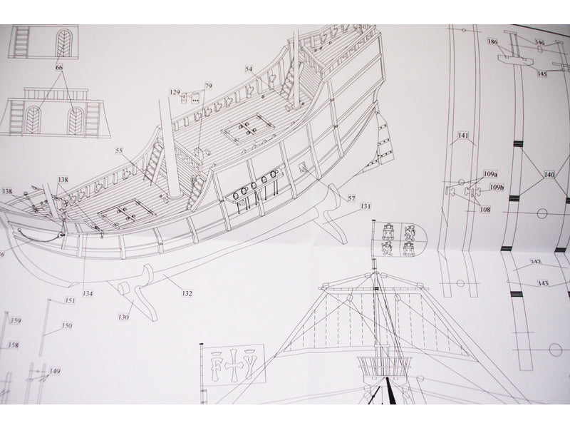 Dušek Santa Maria 1492 1:72 kit