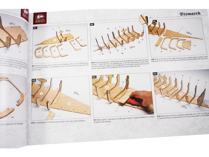 AMATI Bismarck 1939 1:200 kit