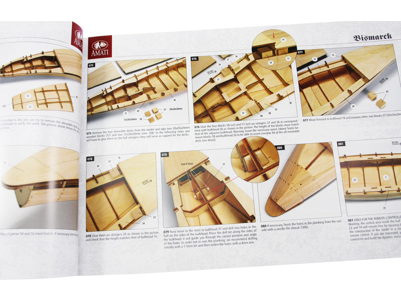 AMATI Bismarck 1939 1:200 kit