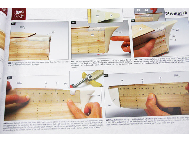 AMATI Bismarck 1939 1:200 kit