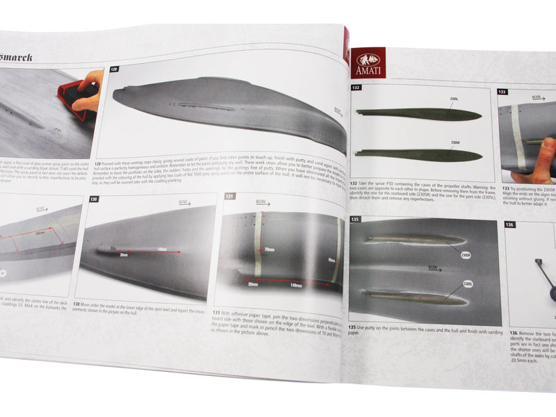 AMATI Bismarck 1939 1:200 kit