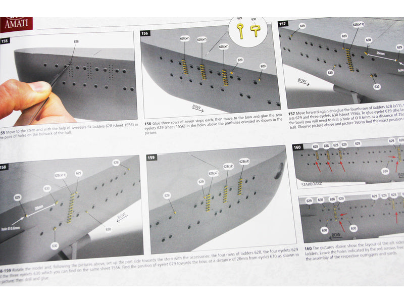 AMATI Bismarck 1939 1:200 kit