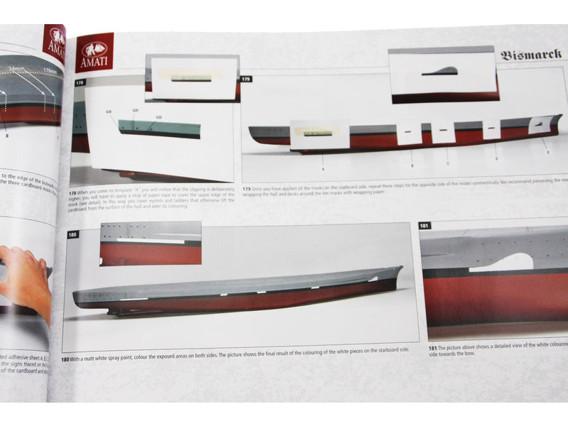AMATI Bismarck 1939 1:200 kit