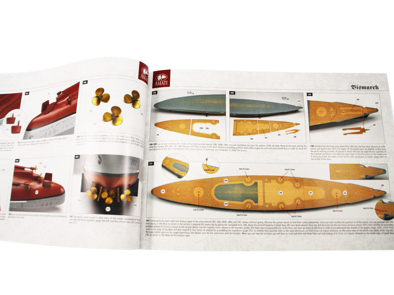 AMATI Bismarck 1939 1:200 kit