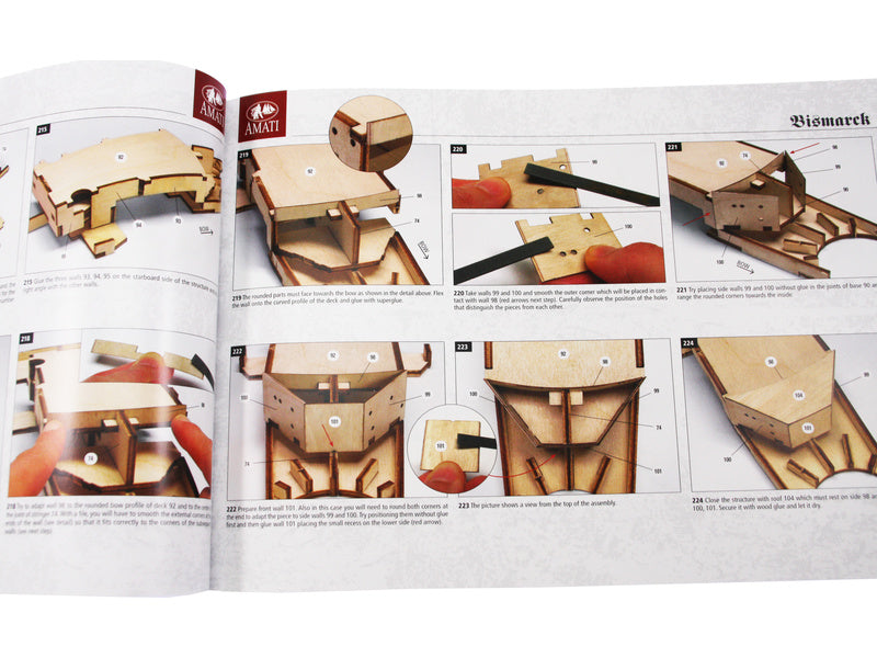 AMATI Bismarck 1939 1:200 kit